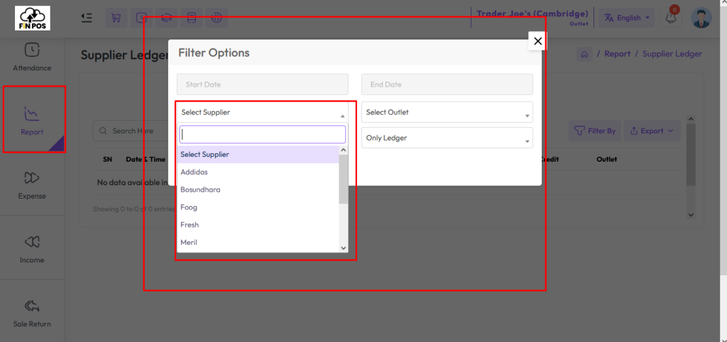supplier ledger
