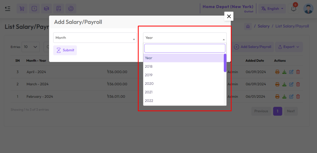 add salary payroll 2