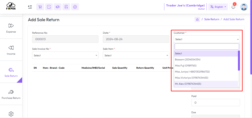add sale return 1 (5)