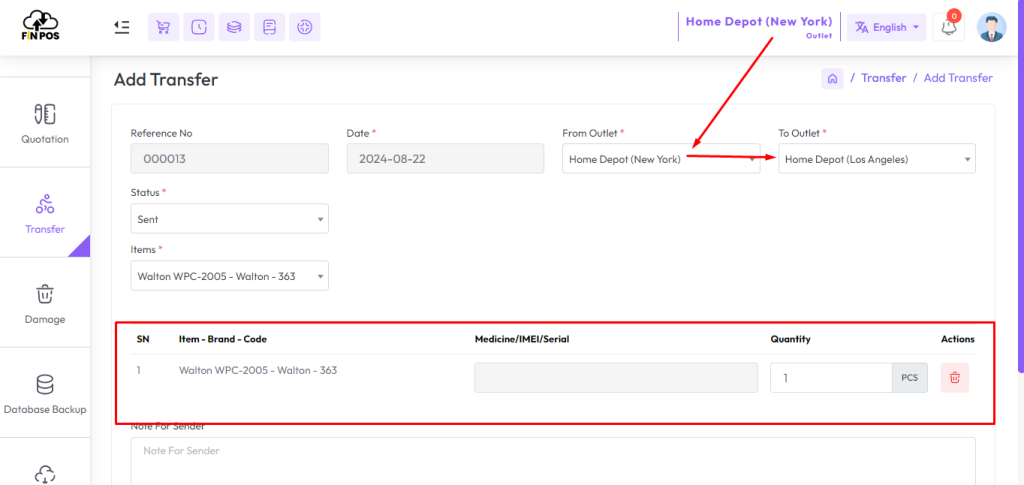 add transfer installment 2