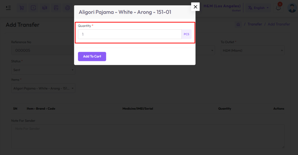 add transfer variation 1